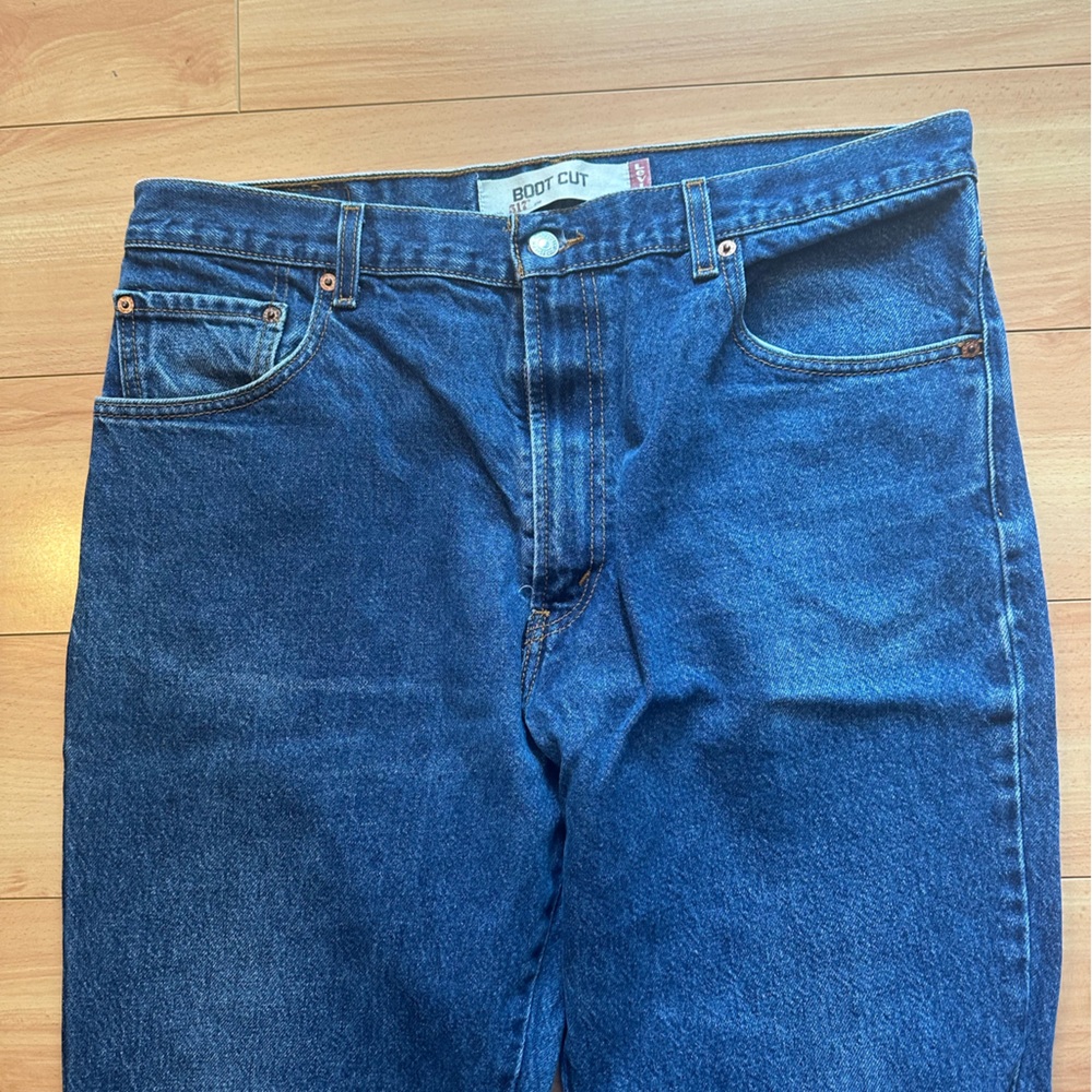 Levi's 517 36x36 Men's Bootcut Jeans - Classic Blue denim Levi Strauss & Co - Picture 3 of 15